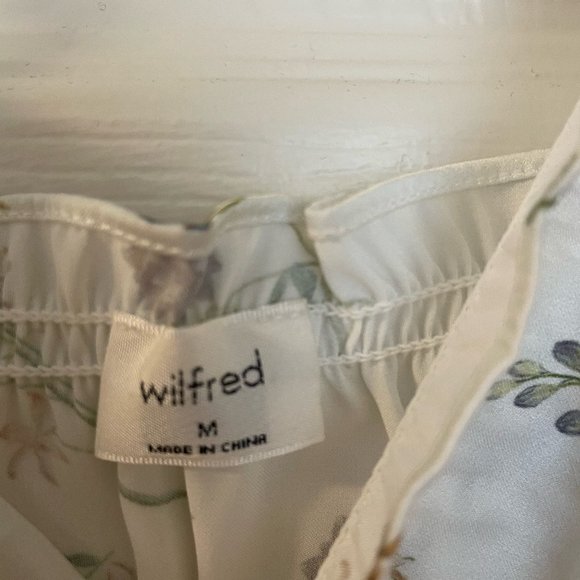 Artizia Wilfred Silk Floral Top - M - Picture 4 of 4